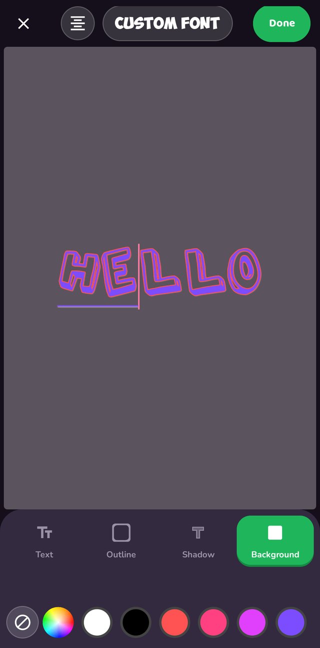 Adding text to a sticker in dozens of font styles